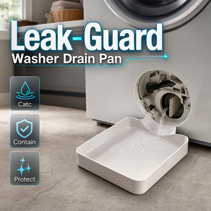 🌟LAST DAY SALE: ONLY 9.99!!🎁✨Universal Front-Load Washing Machine Drain Pan