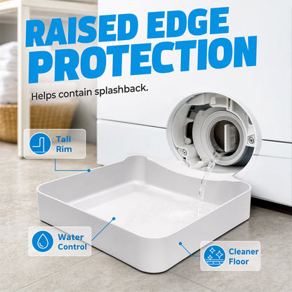 🌟LAST DAY SALE: ONLY 9.99!!🎁✨Universal Front-Load Washing Machine Drain Pan